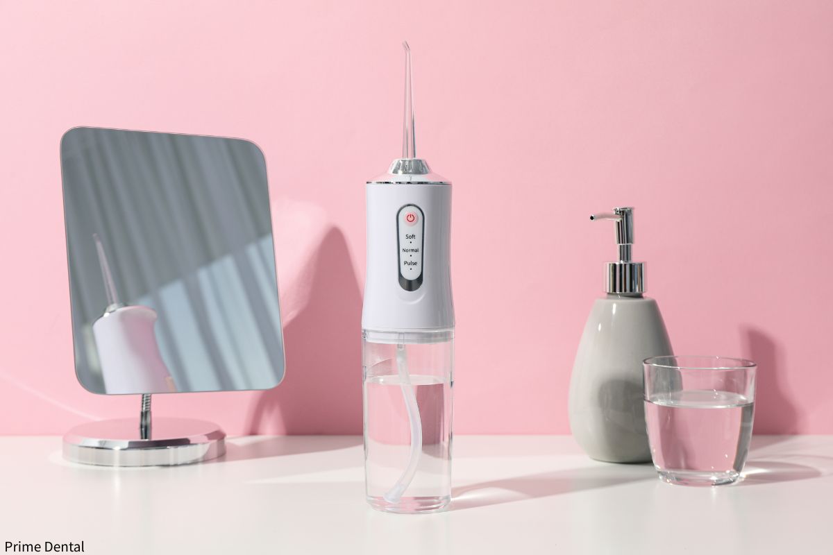 dental floss vs water flosser